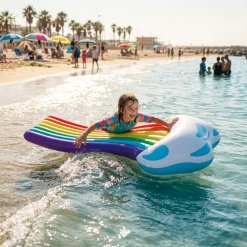Alternative view of מזרן ים מתנפח ענן וקשת בענן Rainbow Cloud – Infinity Sun