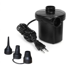 Alternative view of משאבת אוויר חשמלית ביתית עוצמתית 220V – כוללת 3 מתאמי ניפוח וריקון