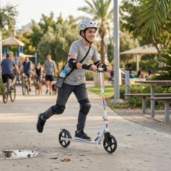 Alternative view of קורקינט גלגלים גדולים 200 מ"מ Scooter – מתקפל ומתכוונן