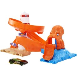 Alternative view of מארז מסלול הוט ווילס סיטי חיות תוקפות (Hot Wheels City Nemesis Attack Track Set) + מכונית