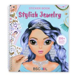 עולם הזוהר: ספר מדבקות תכשיטים לשימוש חוזר – BSCOOL