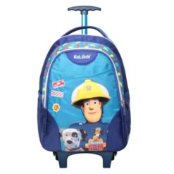 תיק גן טרולי סמי הכבאי קל גב – תיק ילדים עם גלגלים וגב אורטופדי