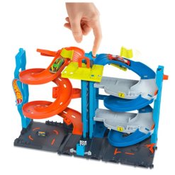 Alternative view of מגדל מסלולים הוט ווילס סיטי מרוץ אנכי 2 ב-1 (Hot Wheels City Transforming Race Tower)