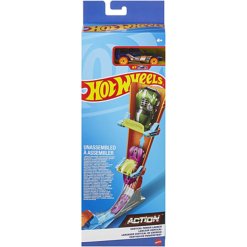 מארז פעלולים קלאסי הוט ווילס טראק בילדר (Hot Wheels Track Builder Classic Stunt Box) + מכונית