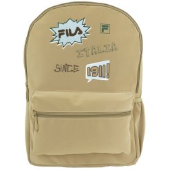 תיק גב FILA 2 תאים דגם 91012444FU-03 חום – תיק יומיומי לבית ספר וללימודים