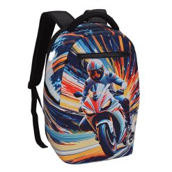 ⁦תיק גב אורתופדי לתלמידים ונוער אופנוע Motorcycle (נפח 20 ליטר)⁩ – תמונה ⁦5⁩