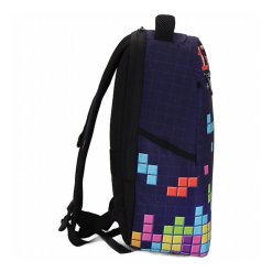 ⁦תיק גב אורתופדי לתלמידים ונוער טטריס Tetris (נפח 20 ליטר)⁩ – תמונה ⁦3⁩
