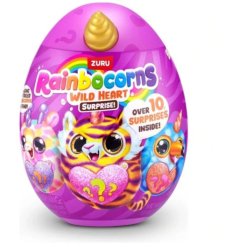 ריינבוקורן בינוני סדרת ווילד הארט (Rainbocorns Wild Heart Surprise Series), המותאם בדיוק לברקוד שסיפקת.  שם מוצר (Product Title / H1) בובת הפתעה ריינבוקורן בינוני סדרת ווילד הארט – Rainbocorns Wild Heart Surprise