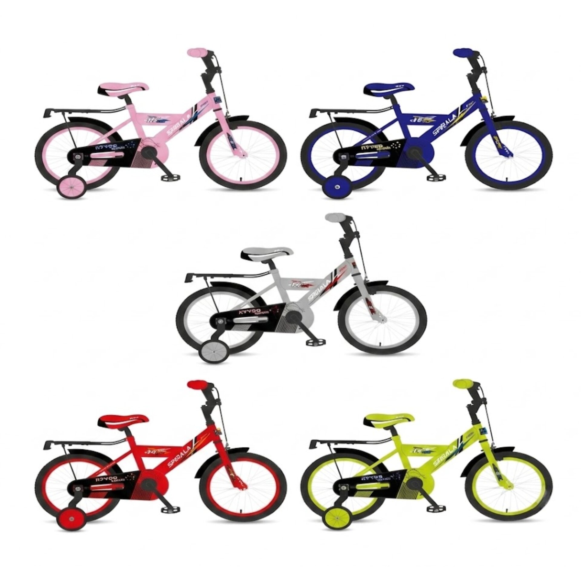 אופני BMX לילדים במידות 12-20 אינץ' | SPIRALA