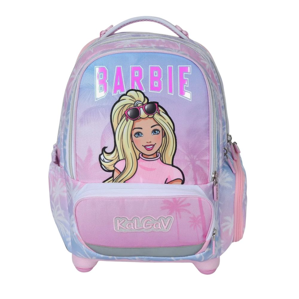 מארז Barbie קל גב X-FIX PACK – סט תיק גב אורתופדי מתרחב לבית הספר עם קלמר ואביזרים – תמונה 2