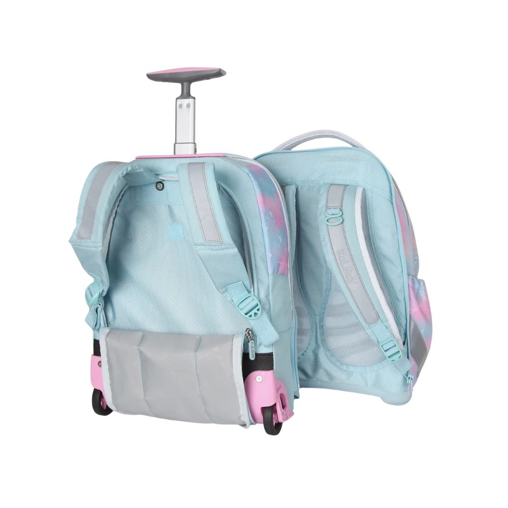 סט Stitch קל גב iTrolley – תיק טרולי אורתופדי 3 ב-1 לבית הספר וקלמר תואם – תמונה 2