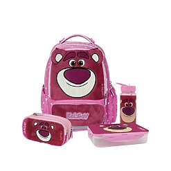 סט ילקוט לוטסו קל גב X-FIX PACK Lotso – מארז תיק גב אורתופדי וערכת אביזרים משלימה