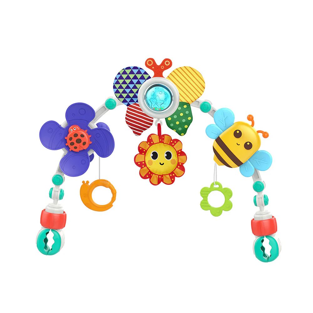 קשת לעגלה ולסלקל חיות הגינה – חוויה צבעונית ומפתחת חושים לקטנטנים