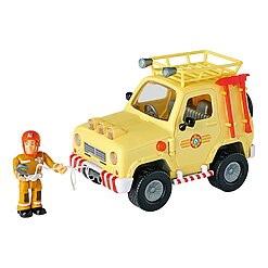 סמי הכבאי – ג'יפ חילוץ הרים Mountain 4x4 עם דמות ואביזרים – תמונה 6