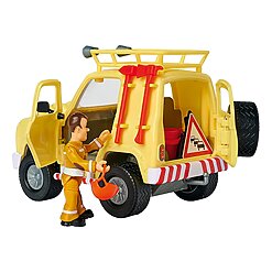 סמי הכבאי – ג'יפ חילוץ הרים Mountain 4x4 עם דמות ואביזרים – תמונה 4