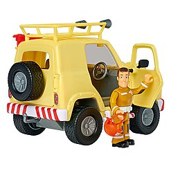 סמי הכבאי – ג'יפ חילוץ הרים Mountain 4x4 עם דמות ואביזרים – תמונה 3