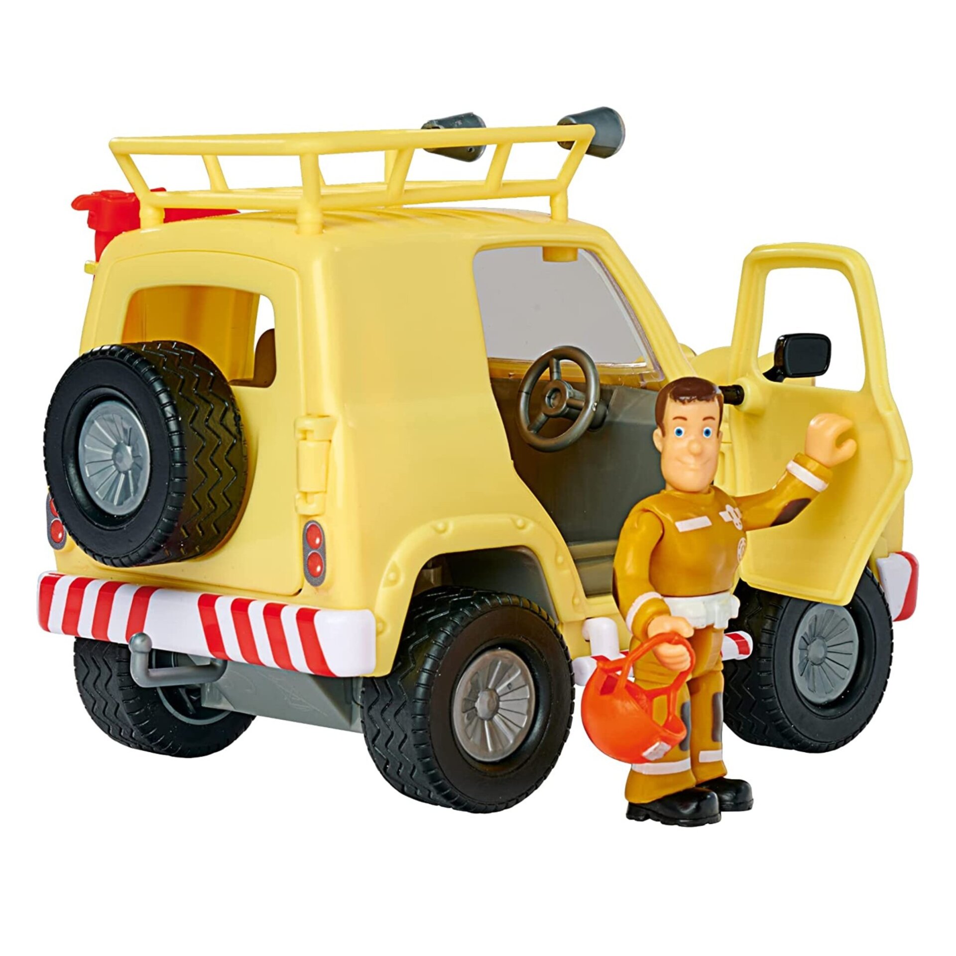 סמי הכבאי – ג'יפ חילוץ הרים Mountain 4x4 עם דמות ואביזרים – תמונה 3