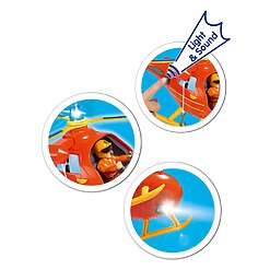 סמי הכבאי – מסוק החילוץ וההצלה וולאבי 1 עם אורות, צלילים ודמויות – תמונה 3
