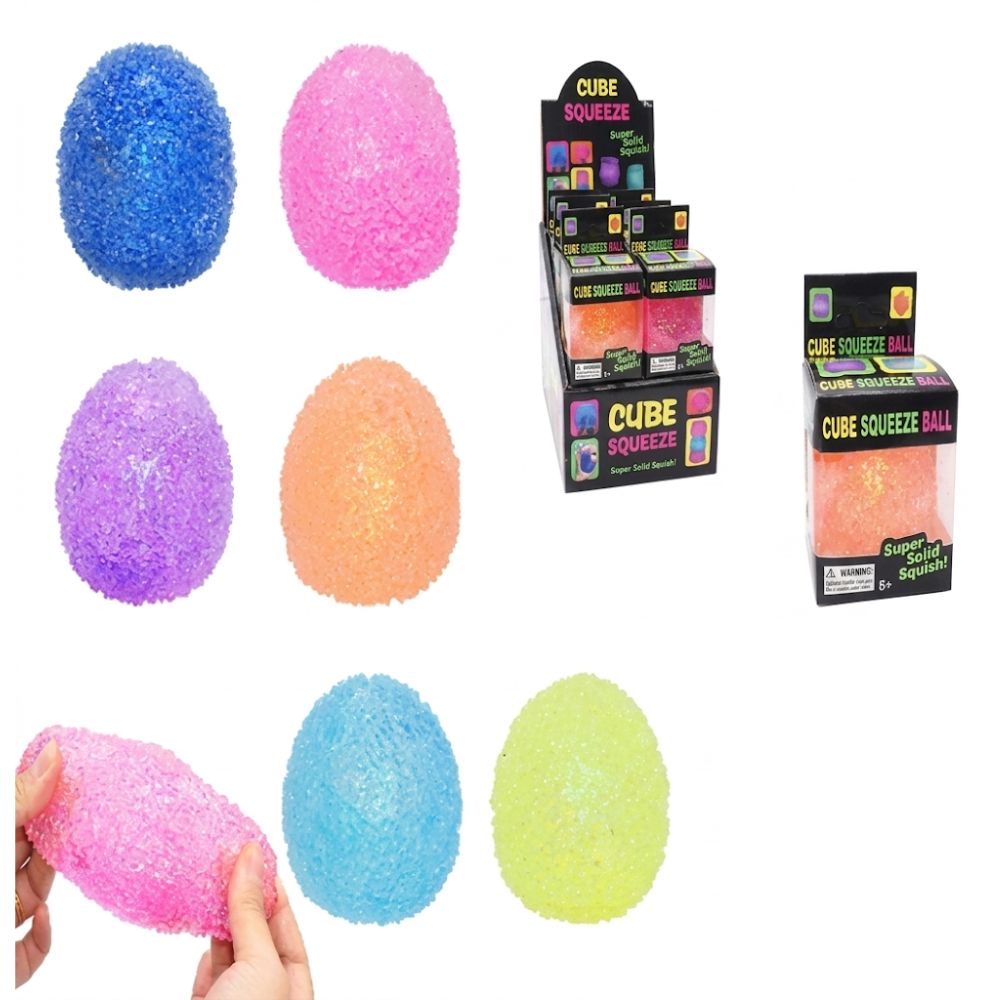 סקווישי ביצת קריסטל מחוספסת Sugar Egg – ג'ל סופר ממכר למעיכה