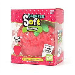 סקווישי תות ענק Mega Strawberry – רך וכיפי למעיכה